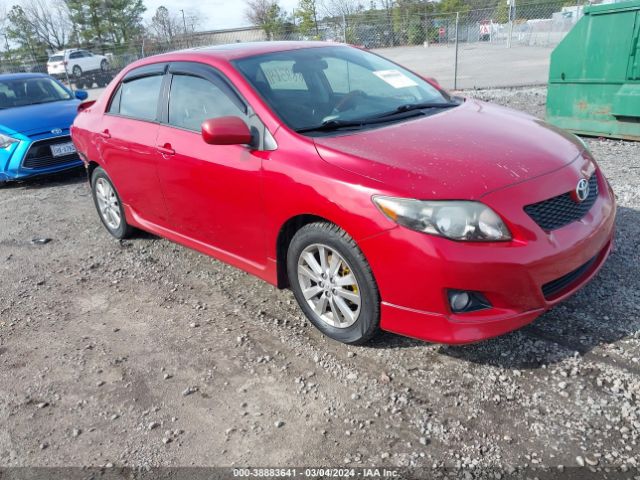 Auction sale of the 2009 Toyota Corolla S, vin: 2T1BU40E09C122361, lot number: 38883641