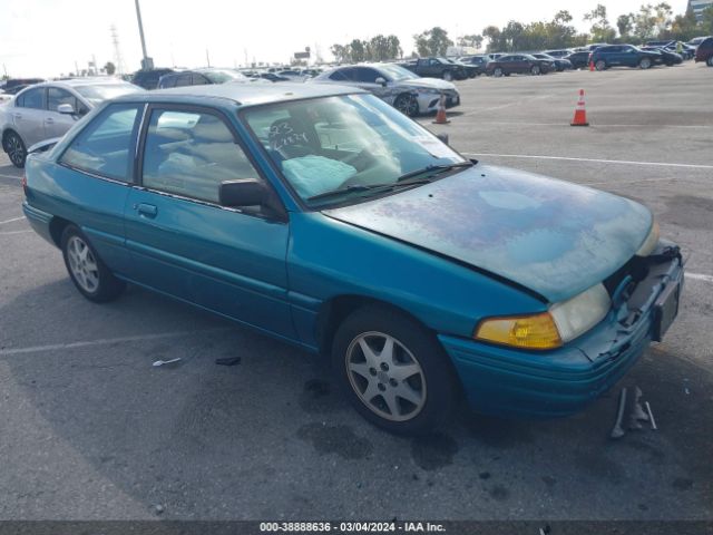 Auction sale of the 1996 Ford Escort Lx, vin: 3FASP11J2TR124637, lot number: 38888636