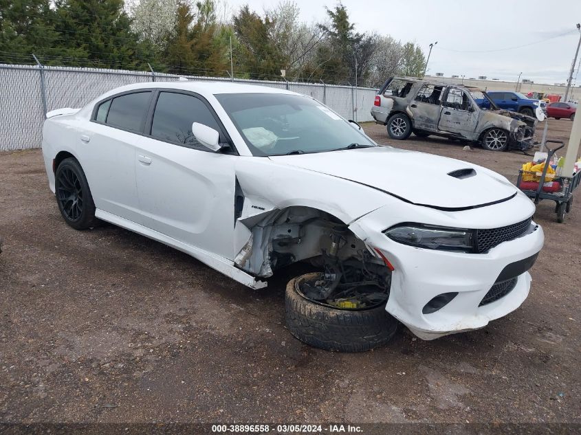 Lot #2493176241 2019 DODGE CHARGER R/T RWD salvage car