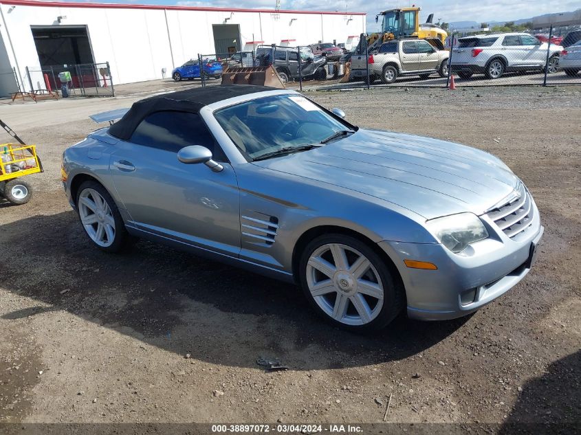 Lot #2427038312 2005 CHRYSLER CROSSFIRE LIMITED salvage car