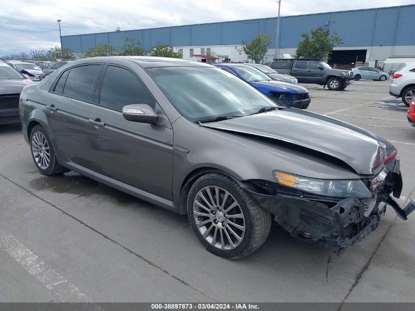 Lot #2474521558 2008 ACURA TL TYPE S salvage car