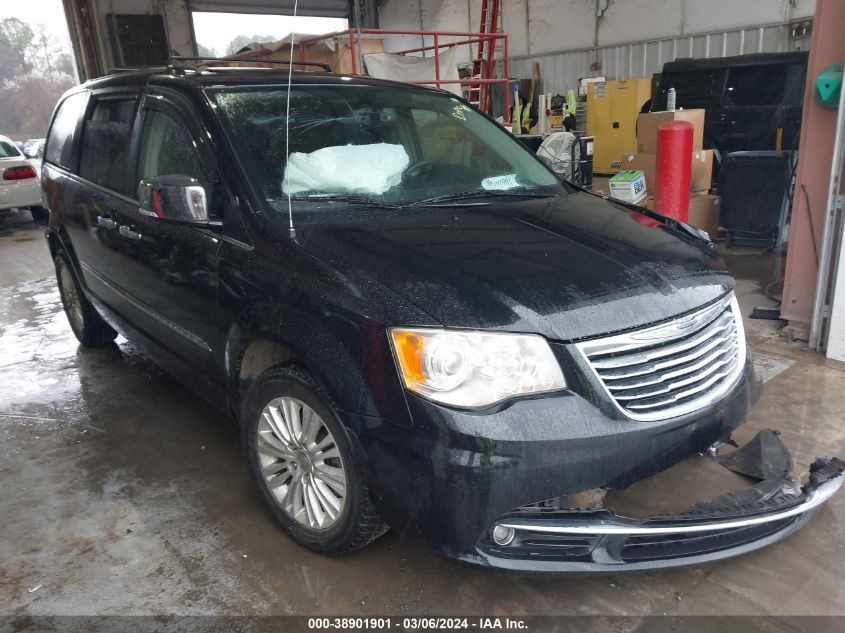 Lot #2506945311 2014 CHRYSLER TOWN & COUNTRY LIMITED salvage car