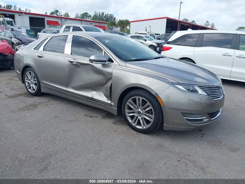 Lot #2474515273 2015 LINCOLN MKZ salvage car