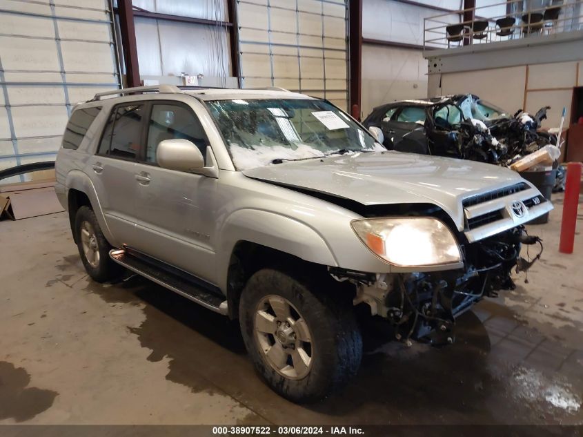 Lot #2474512269 2003 TOYOTA 4RUNNER LIMITED V8 salvage car