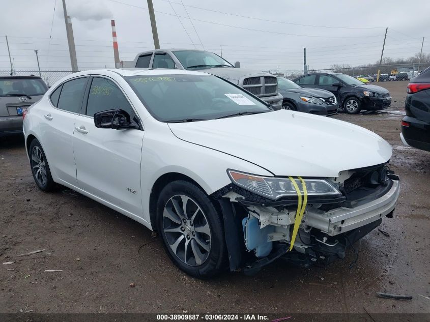 Lot #2492028490 2015 ACURA TLX TECH salvage car