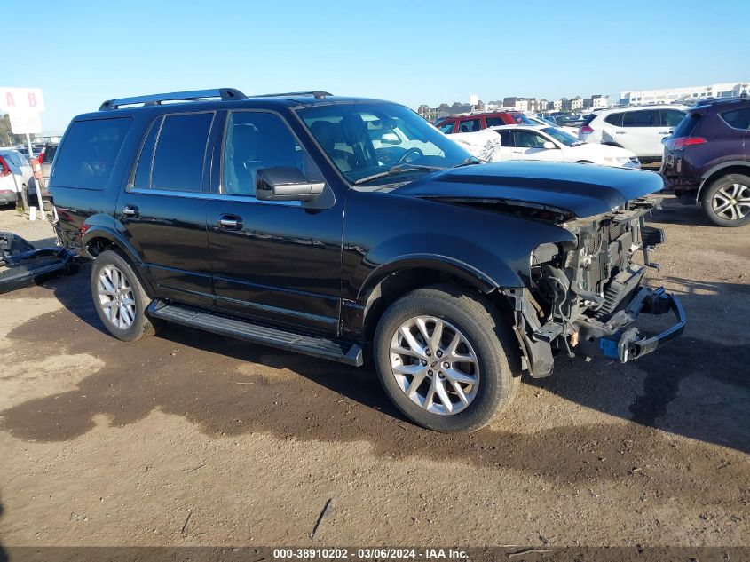 Lot #2490863878 2017 FORD EXPEDITION LIMITED salvage car