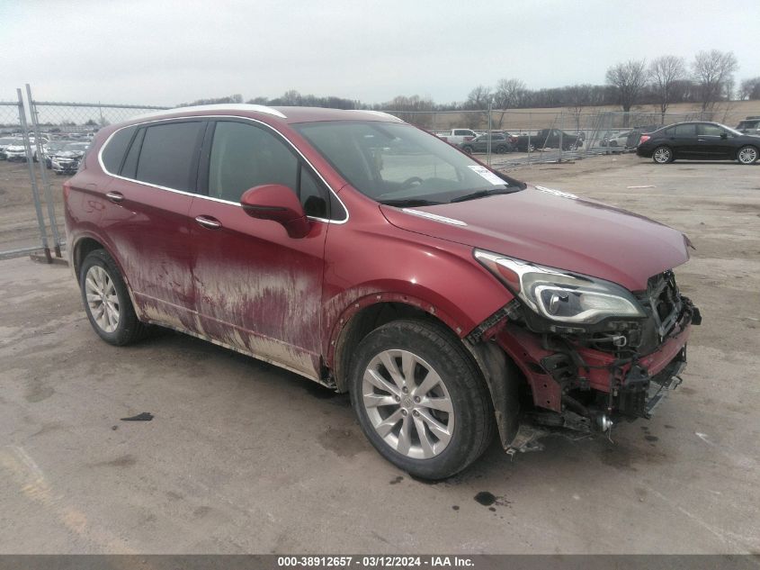 Lot #2493176578 2017 BUICK ENVISION ESSENCE salvage car