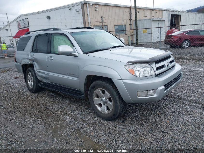 Lot #2427031565 2005 TOYOTA 4RUNNER LIMITED V8 salvage car