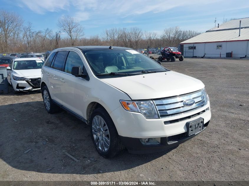 Lot #2490861545 2008 FORD EDGE LIMITED salvage car