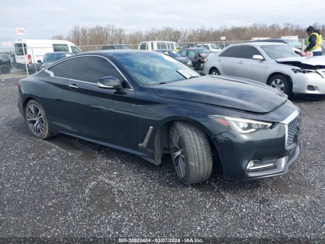Auction sale of the 2019 Infiniti Q60 3.0t Luxe, vin: JN1EV7ELXKM290023, lot number: 38920484