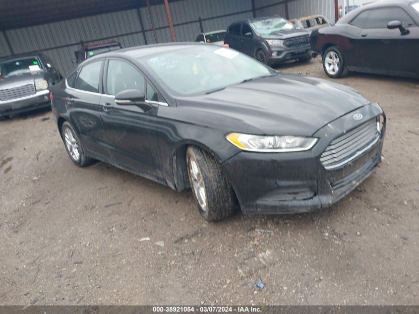 Lot #2504645991 2014 FORD FUSION SE salvage car