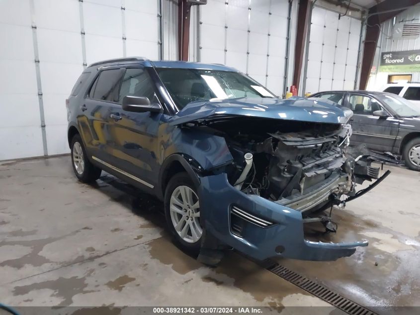 Lot #2488546068 2018 FORD EXPLORER XLT salvage car