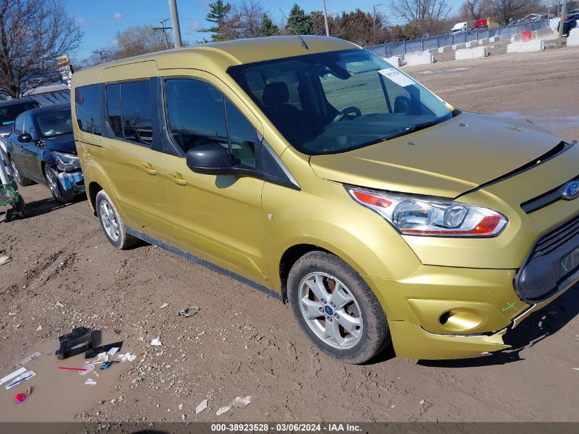 Lot #2493176472 2016 FORD TRANSIT CONNECT XLT salvage car
