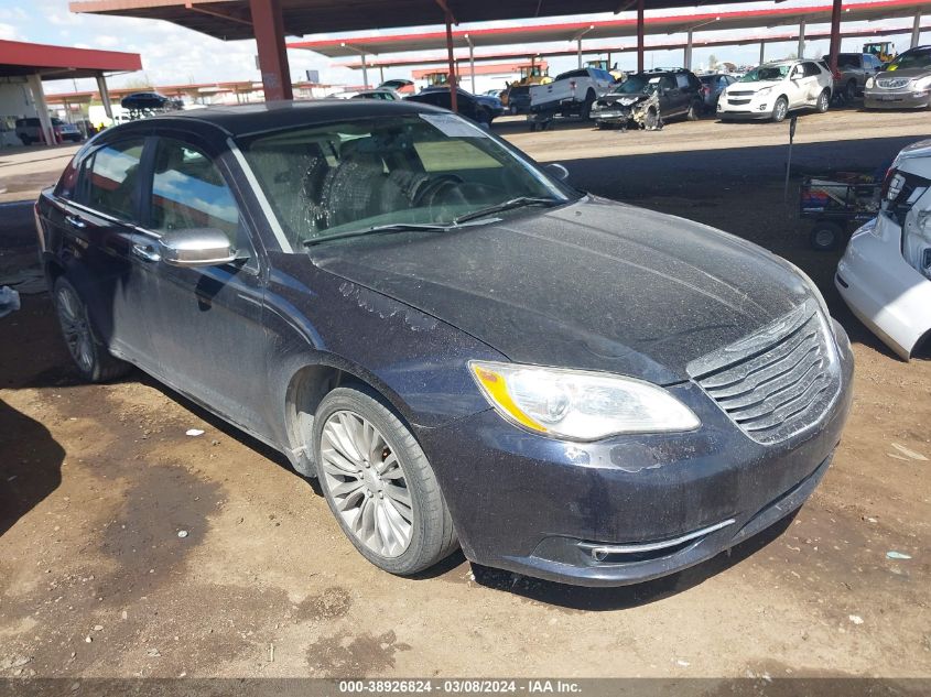 Lot #2511549334 2012 CHRYSLER 200 LIMITED salvage car
