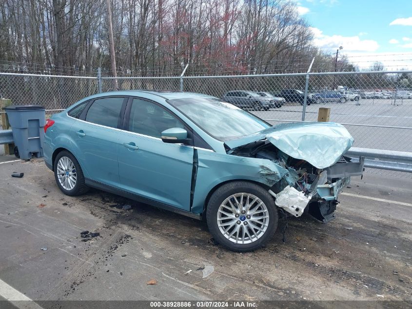 Lot #2504637256 2012 FORD FOCUS SEL salvage car