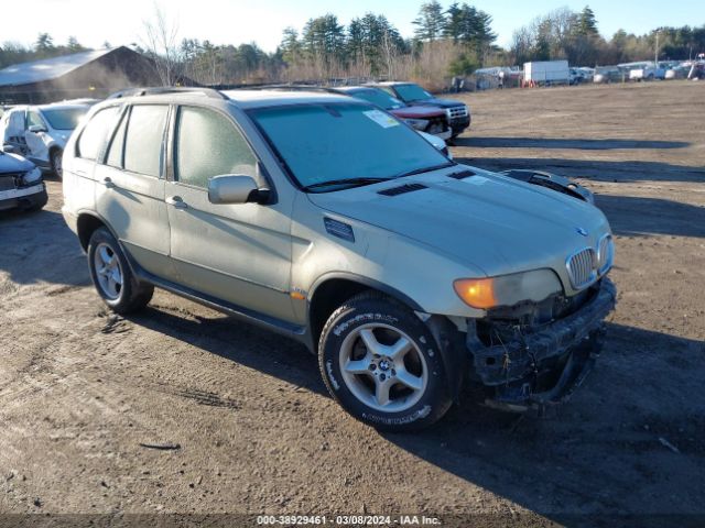 Auction sale of the 2002 Bmw X5 3.0i, vin: 5UXFA53572LV72713, lot number: 38929461