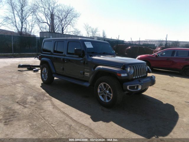 Auction sale of the 2021 Jeep Wrangler Unlimited Sahara 4x4, vin: 1C4HJXEG1MW704239, lot number: 38933088