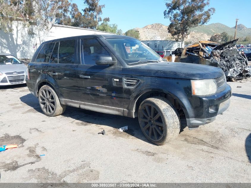 Lot #2495488507 2011 LAND ROVER RANGE ROVER SPORT HSE salvage car