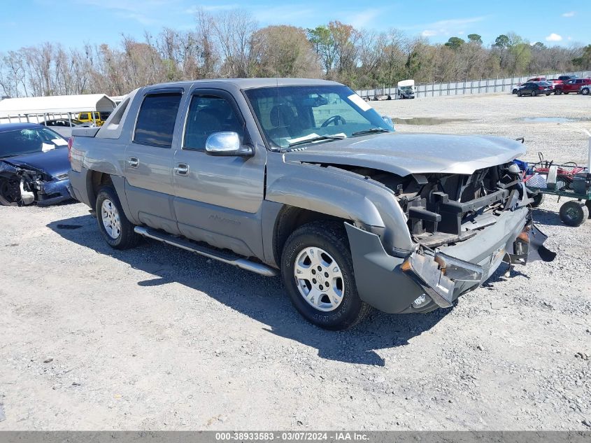 Lot #2490858424 2002 CHEVROLET AVALANCHE 1500 salvage car