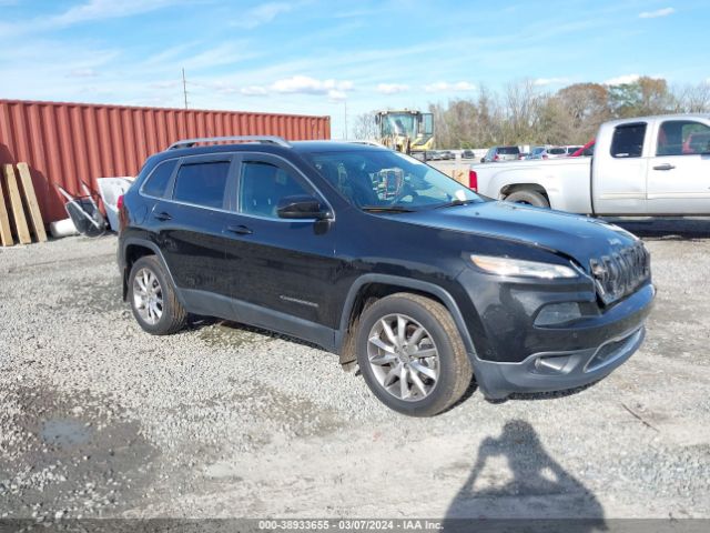 Auction sale of the 2014 Jeep Cherokee Limited, vin: 1C4PJLDS4EW106562, lot number: 38933655