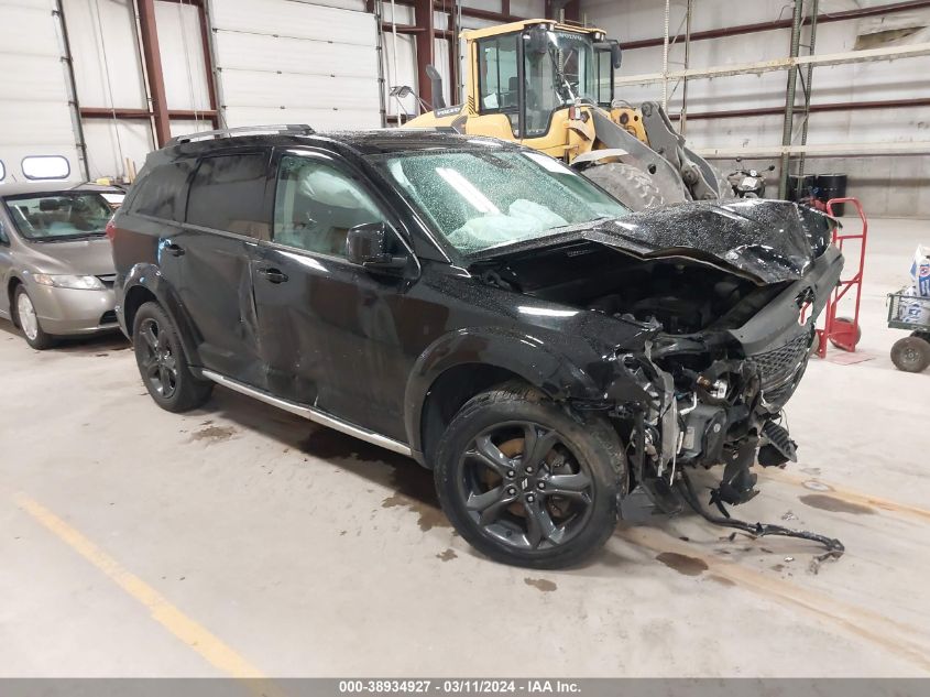 Lot #2490858368 2018 DODGE JOURNEY CROSSROAD AWD salvage car
