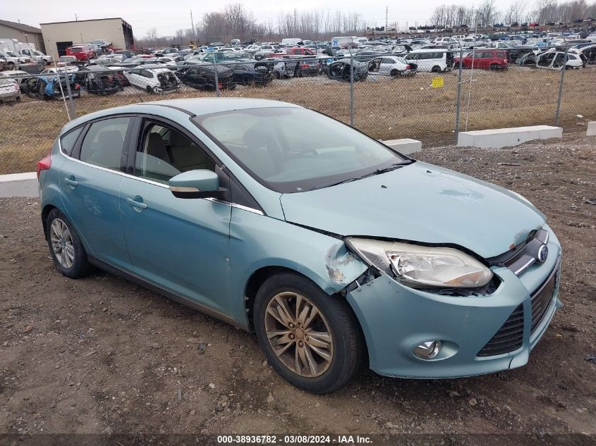 Lot #2504637218 2012 FORD FOCUS SEL salvage car