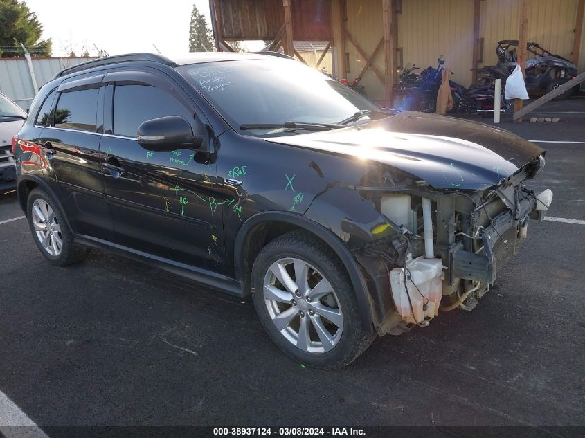 Lot #2495488430 2015 MITSUBISHI OUTLANDER SPORT GT salvage car