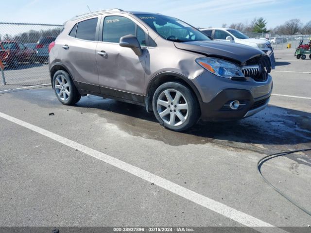 Auction sale of the 2014 Buick Encore Leather, vin: KL4CJCSB6EB548990, lot number: 38937896