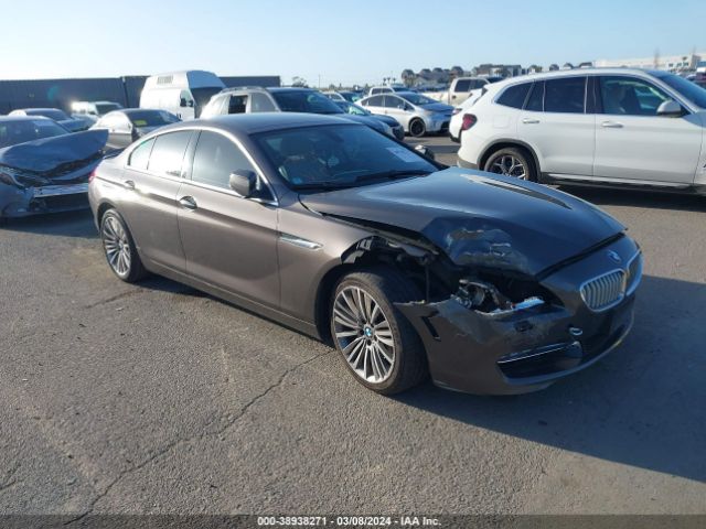 Auction sale of the 2015 Bmw 650i Gran Coupe Xdrive, vin: WBA6B4C59FD760994, lot number: 38938271