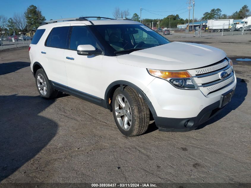 Lot #2427026233 2013 FORD EXPLORER LIMITED salvage car