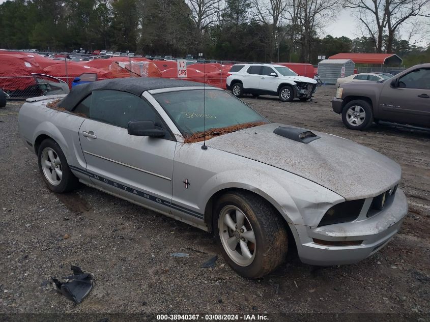 Lot #2417807327 2007 FORD MUSTANG V6 DELUXE/V6 PREMIUM salvage car