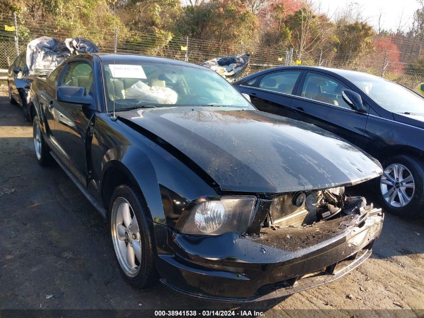 Lot #2488543212 2007 FORD MUSTANG V6 DELUXE/V6 PREMIUM salvage car