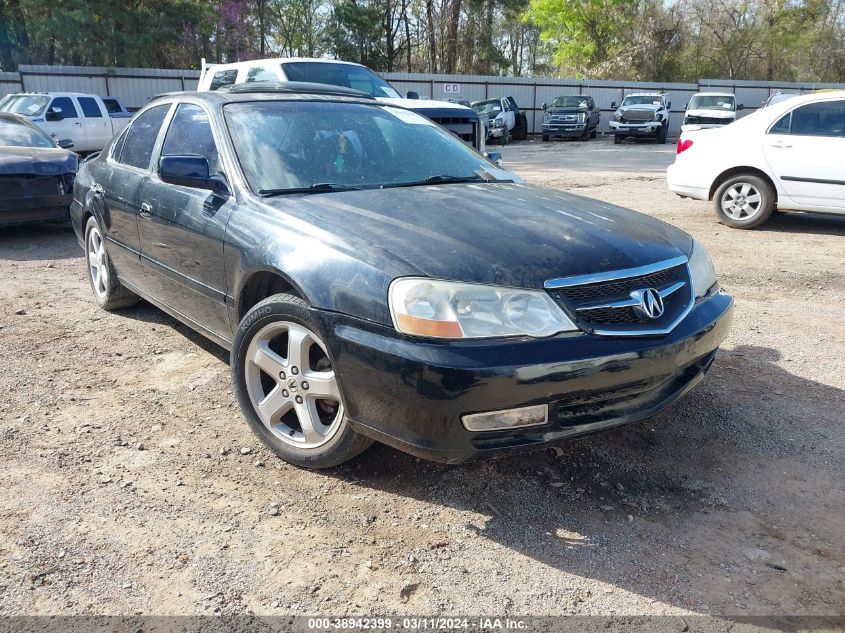 Lot #2424652517 2002 ACURA TL 3.2 TYPE S salvage car