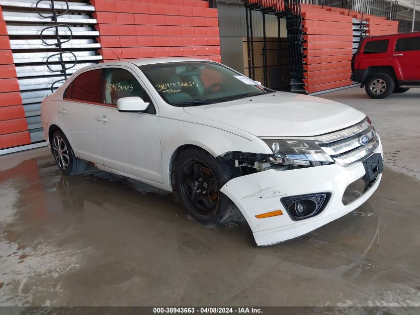 Lot #2509249659 2010 FORD FUSION SE salvage car