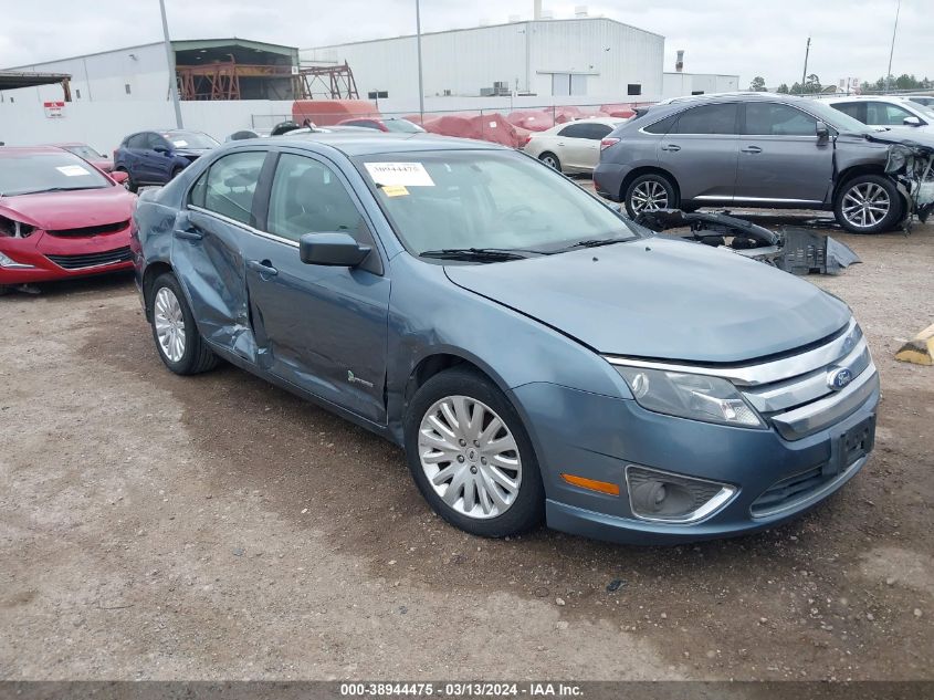 Lot #2504640704 2011 FORD FUSION HYBRID salvage car