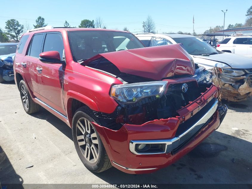 Lot #2490858075 2014 TOYOTA 4RUNNER LIMITED salvage car