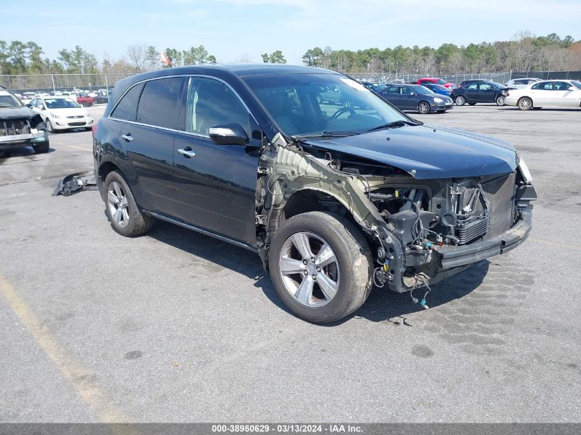 Lot #2471233256 2013 ACURA MDX TECHNOLOGY PACKAGE salvage car