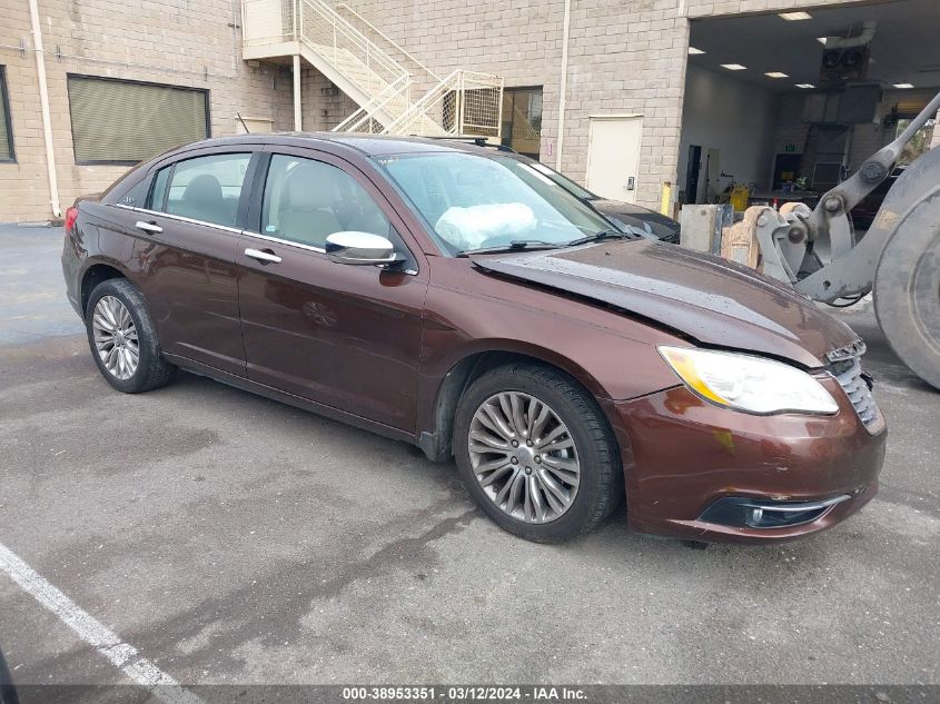 Lot #2427037811 2013 CHRYSLER 200 LIMITED salvage car