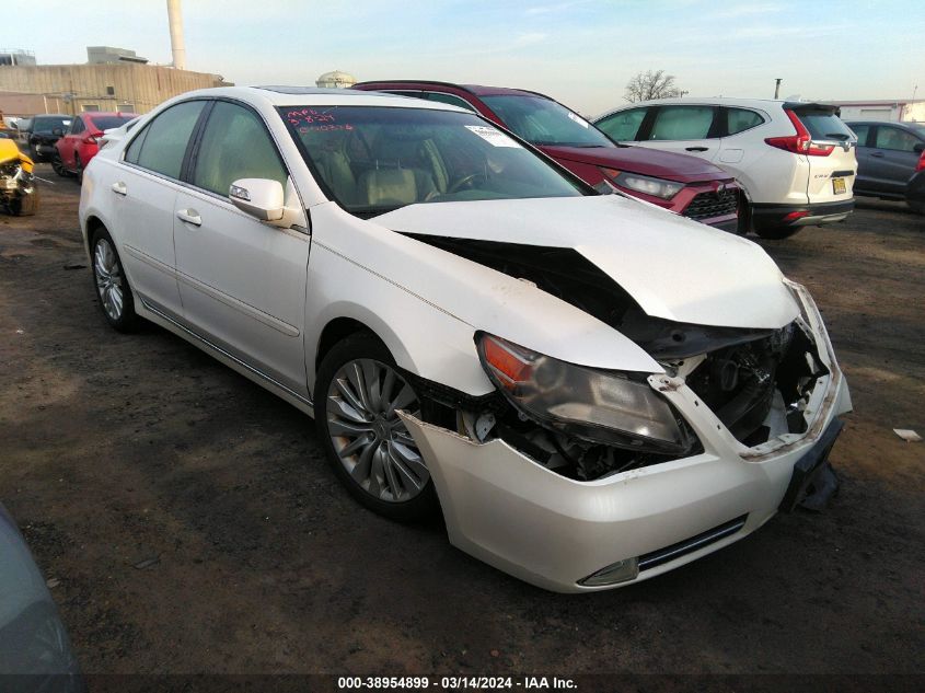 Lot #2506945533 2012 ACURA RL 3.7L TECHNOLOGY PACKAGE salvage car