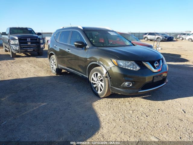 Auction sale of the 2015 Nissan Rogue Sl, vin: 5N1AT2MT7FC782456, lot number: 38955314