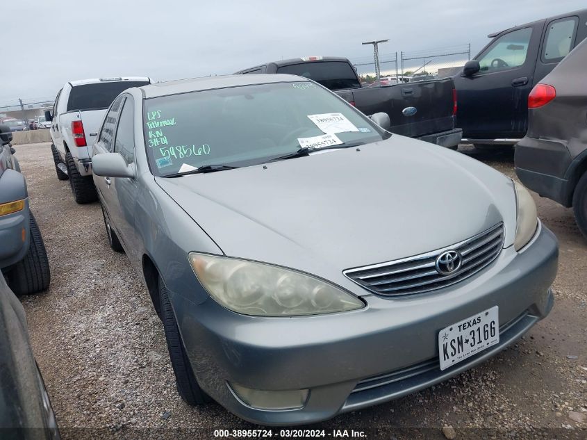 Lot #2427035013 2005 TOYOTA CAMRY XLE V6 salvage car