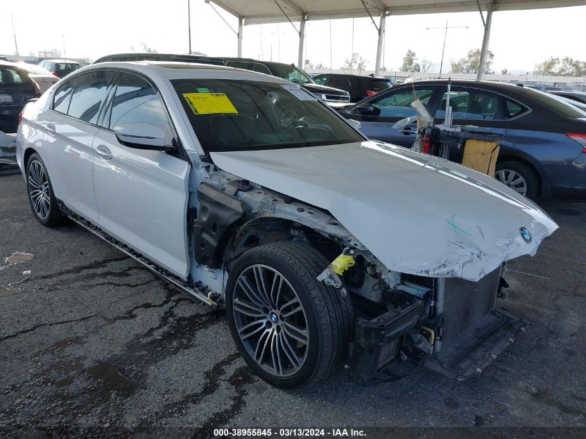 Lot #2511549252 2017 BMW 540I salvage car