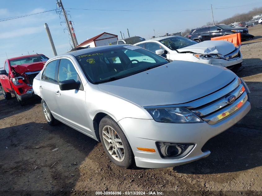 Lot #2486228808 2012 FORD FUSION S salvage car