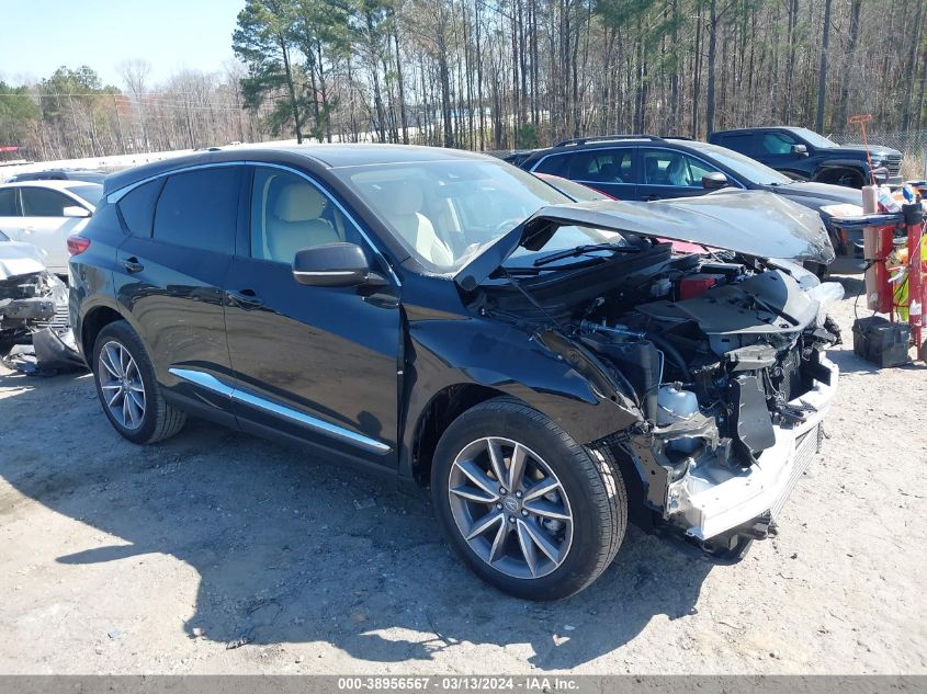 Lot #2501355126 2023 ACURA RDX TECHNOLOGY PACKAGE salvage car
