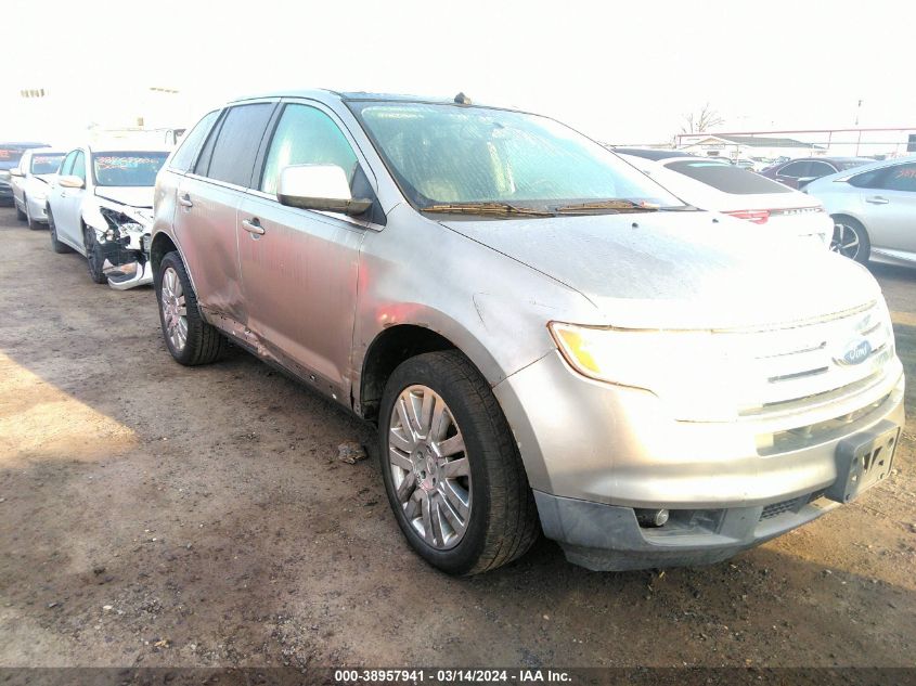 Lot #2474514764 2008 FORD EDGE LIMITED salvage car