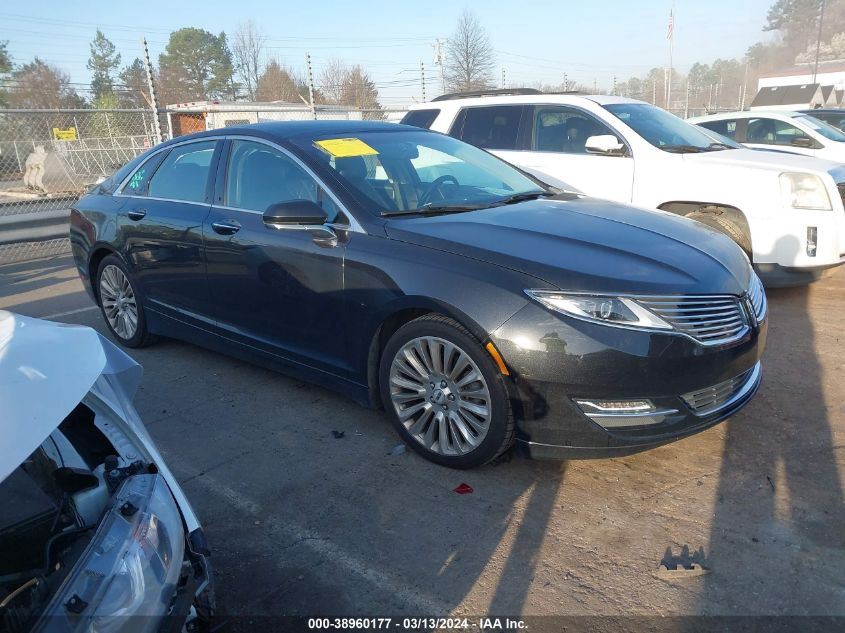 Lot #2490858110 2015 LINCOLN MKZ salvage car