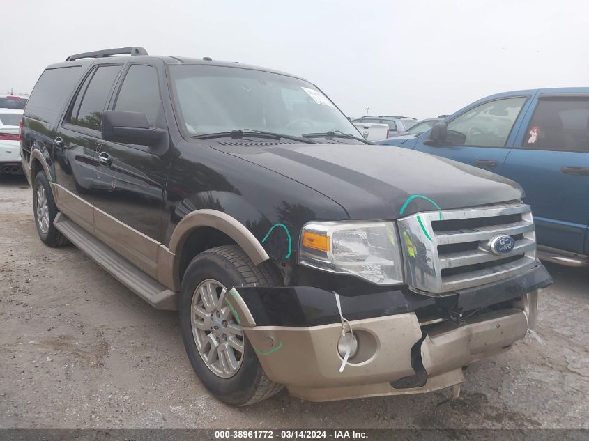 Lot #2490861481 2012 FORD EXPEDITION EL XLT salvage car