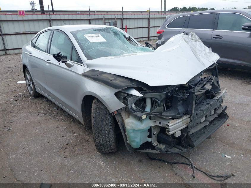 Lot #2487393261 2015 FORD FUSION SE salvage car
