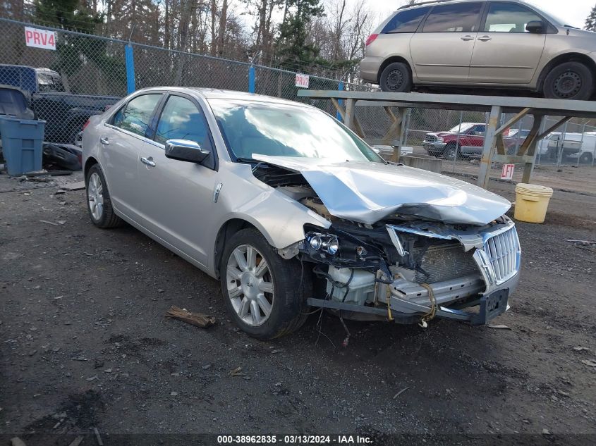 Lot #2495489554 2010 LINCOLN MKZ salvage car
