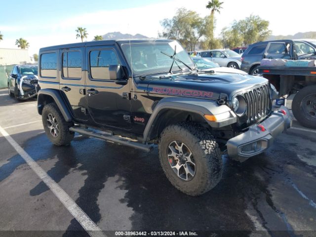 Auction sale of the 2021 Jeep Wrangler Unlimited Rubicon 4x4, vin: 1C4HJXFN3MW517386, lot number: 38963442